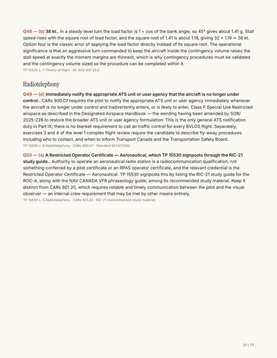 Page 27 of the Level 1 Complex Practice Exams